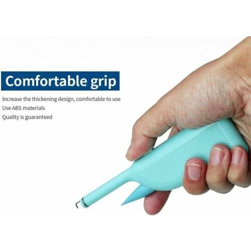 Portable Fishing Bait Clip Device Hanging Bloodworm Gear Earthworm Fishing Clip The Fishing On Hook Lure Binding Accessorie J9I3