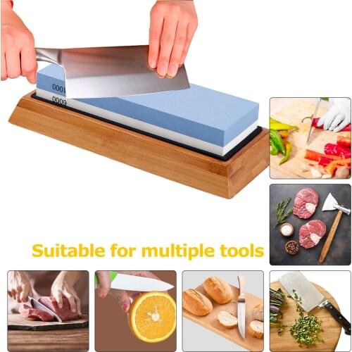Whetstone Knife Sharpening Stone 2 Side Grit whetstone sharpening kit-Angel Guide