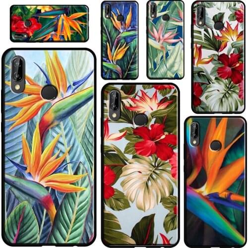 Tropical Paradise Hawaiian Birds For Huawei P20 P40 P30 Pro Mate 20 Lite Nova 5T P Smart 2019 2021 Case For Honor 10i 9X 8X