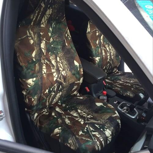 New Four Seasons Universal Hunting Outdoor Fishing Universal Car Seats Covers For Jeep Animals Easy Disassemble Cleaning Travel