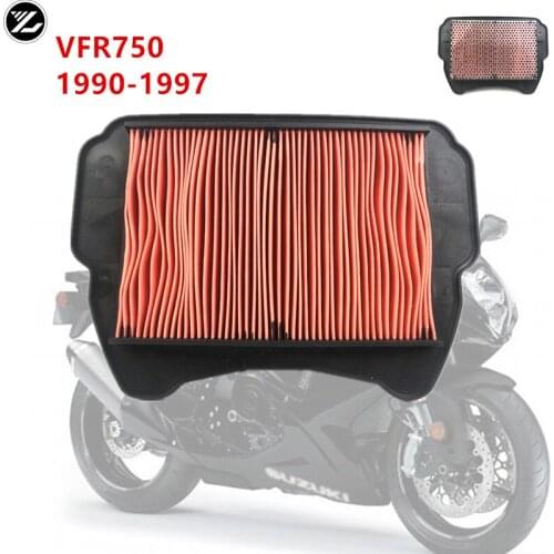 Motorcycle Air Filter FOR HONDA VFR 750F VFR750 F VFR750F RC36 1990 1991 1992 1993 1994 1995 1996 1997 1998 17210-MT4-000