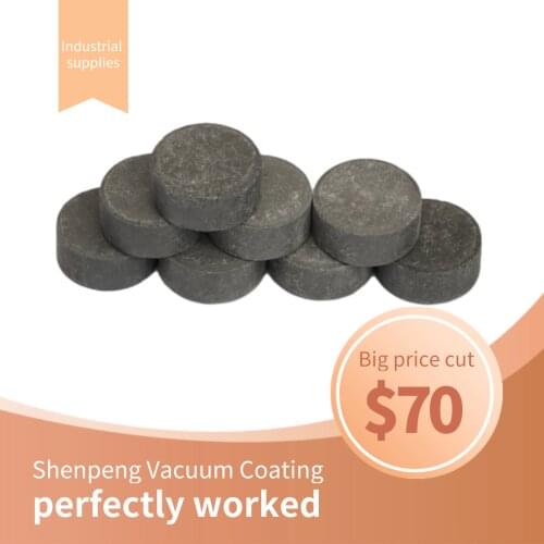 High purity titanium dioxide Round shape Vacuum coating Evaporated Coated Titanium Oxide TiO2 Photocatalytic optical coa