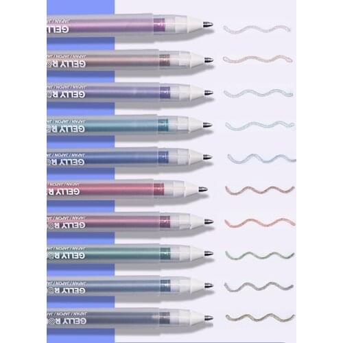 Japan Sakura XPGB 3/5pcs Gelly Roll Gel Ink Pens Bright White Highlight Art Markers Pen Sketching Writing Color Highlighting Pen