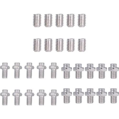 10PCS Bicycle Pedal Studs Steel No-Ski Bolts Pin Nail For Cycle Pedals Bike Accessories M4