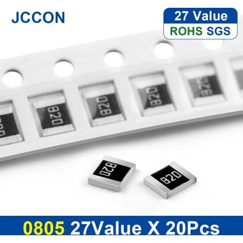 20Pcs 0603 0805 1206 SMD Chip Resistor Kit 1R 22R 47R 100R 220R 470R 1K 2.2K 10K 100K 0R 1R 10R 100R 150R 220R 330R 10R 330R ohm