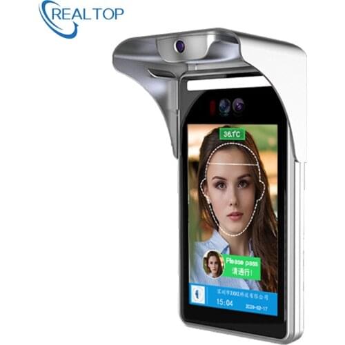 Automatic face recognition temperature measurement reader thermal