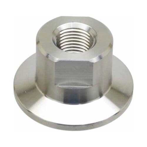 KF Vacuum Metric Female Thread Adaptor Female Threaded Pipe Fitting Flange to Female NPT Adapters Female Thread Union Fitting