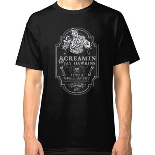 Screamin Jay Hawkins I Put A Spell On You Tribute Design Classic t-Shirt DMN Hoodie Black