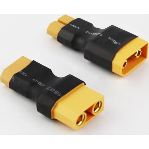 OliYin 50pcs XT-60 to XT-90 Connector Adapter XT90 XT60 for RC Battery