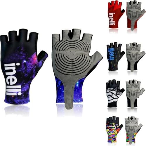 Half -finger Cycling Gloves Guantes ciclismo Anti-slip Men & Women MTB Road Bike Gloves Anti-shock Gel Gym Gloves