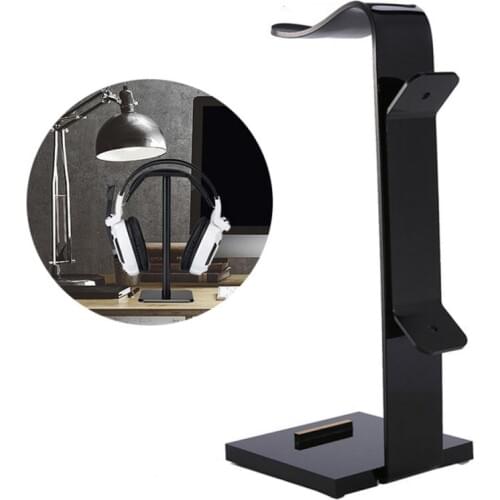 Headphone Stand Headset Holder With Non-slip Base High QualityAluminum Metal Acrylic Material Earphone Holder For All Headphone