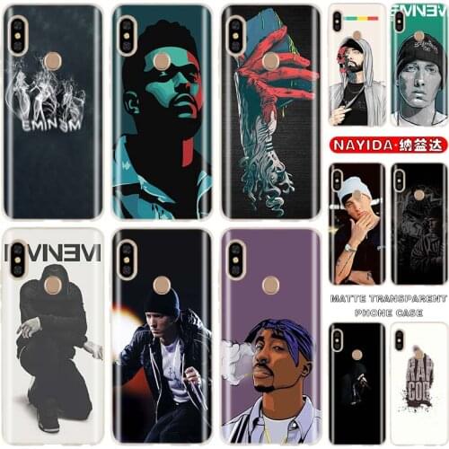 Soft Case For Xiaomi Redmi 9a 7a 8a Note 10 9 8 7 Pro Max 10s 9s 8T Prime 9at 5G Fashion Cover Hip Hop Rapper Eminem rap