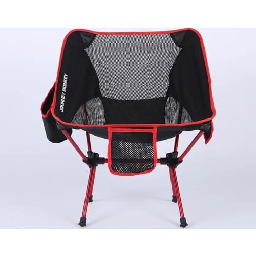 2019 high quality outdoor folding aluminum alloy portable outdoor sketch fishing beach folding chair camping moon chair