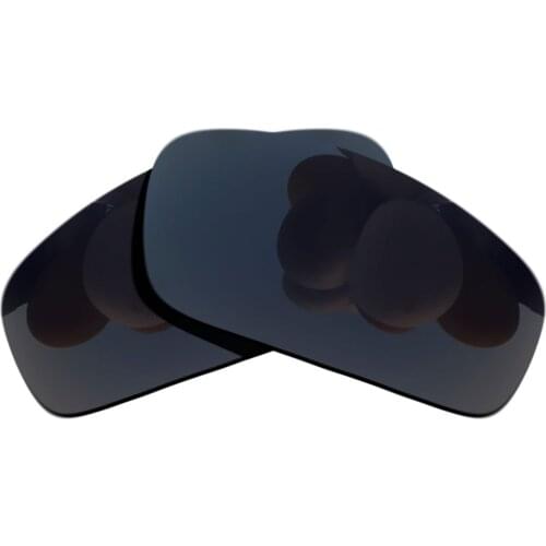 Polarized Sunglasses Replacement Lenses for-Monster Pup Frame - Grey Black