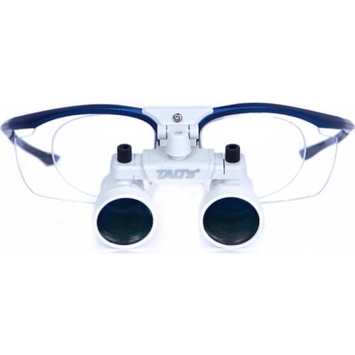 TAOS 2.5X Glasses Clip Dental Loupes Binocular Surgical Loupe Lab Medical Magnifier 460MM Medical Magnifying Glass