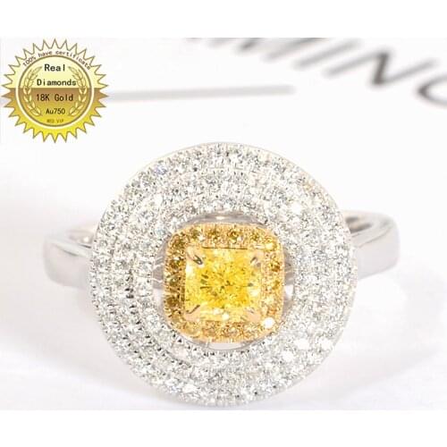 100% 18K white gold natural diamond necklace all use 0.65 diamond D-M003