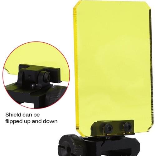 20mm Ourdoor Hunting Airsoft Riflescopes lens protector Baffle Red Dot Sight Scope Riflescope Transparent Bullet Proof Lens