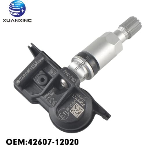 42607-12020 Tire Pressure Sensor Monitoring System 433MHz PMV-E100 For TOYOTO 2020 AVALON CAMRY 4RUNNER COROLLA
