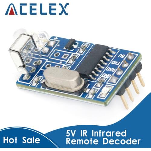 5V IR Infrared Remote Decoder Encoding Transmitter Receiver Wireless Module Quality in Stock