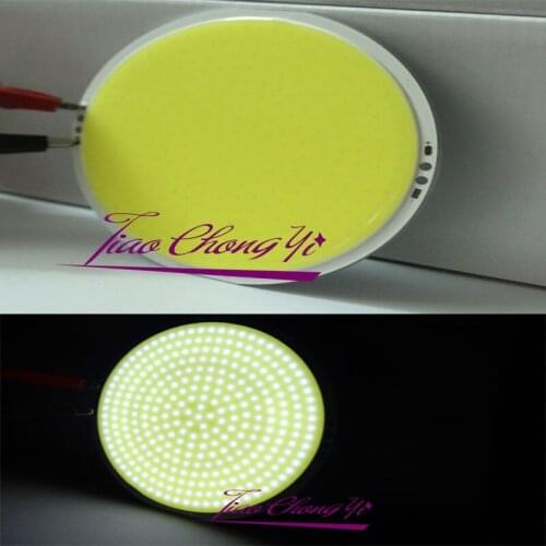 60W Cold white 300led Round COB LED Light Source Chip On Board Lamp DC12V