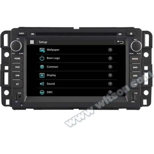 7" Car DVD for Chevrolet Tahoe 2007-2010 & Impala 2006-2009 & Monte Carlo 2006-2007 with Tire Pressure Monitoring System Support
