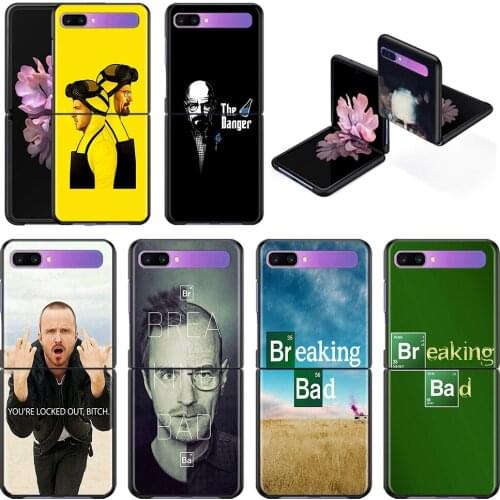 Breaking Bad Chemistry Walter white Phone Case For Samsung Galaxy Z Flip 3 5G Cover Shell Black TPU Caso Capa Hard Fundas