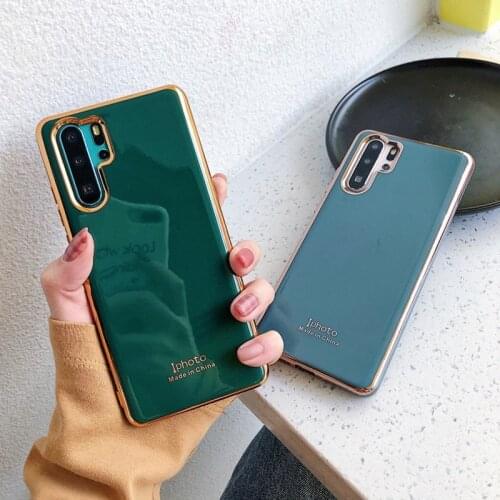 Plating TPU Cover Phone Case For Huawei Mate 20 30 P20 Pro P30 Lite Nova 3 3i 4 5 Pro 5i 5T Honor 20S 20 Pro SE 9X Play3 Coque