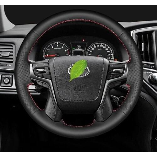 For Toyota Alphard Land Cruiser Vellfire2016 2017 2018 2019 2020 Car steering wheel cover leather Auto accessories Auto parts