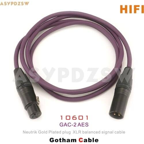 10601 Gotham gac-2 aes/ebu digital signal cable/ Audio digital balance cable (110 ohms)