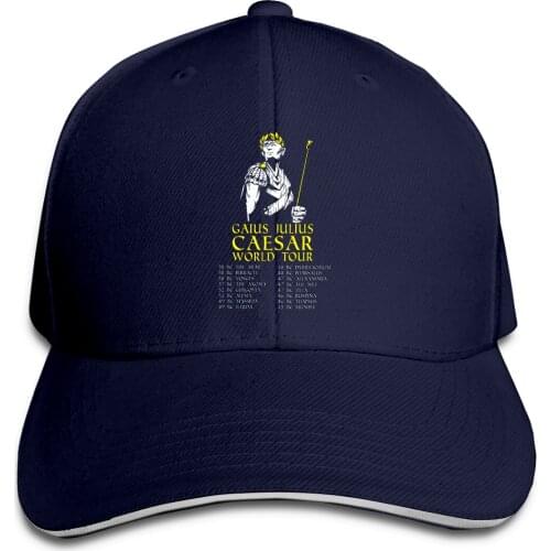 SPQR Ancient Roman Gaius Julius Caesar World Tour Golf hip hop hats R221 Novelty Graphic Mens Womens cap