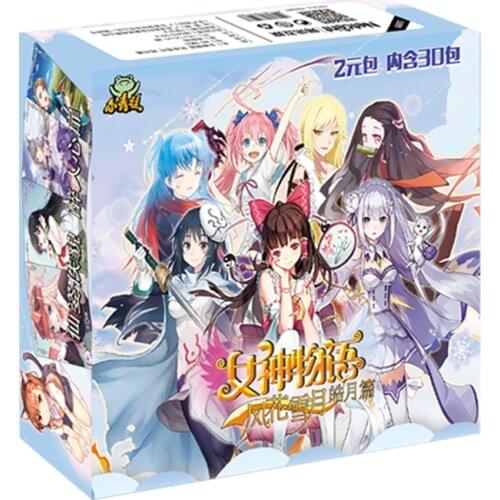 Goddess Story Collection Cards Child Kids Birthday Gift Game Cards Table Toys For Family Christmas