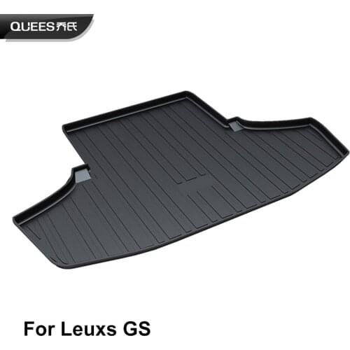 QUEES Custom Fit Cargo Liner Trunk Floor Mat for Lexus GS Series S190 L10 GS200t GS300 GS350 GS430 GS460 GS450h GS F