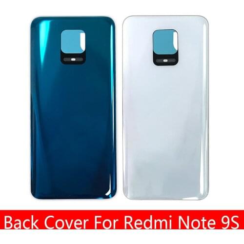 New Back Door Case Battery Rear Housing Back Cover For Xiaomi Redmi Note 9S With LOGO
