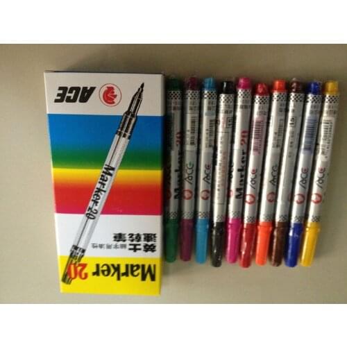British NO.20 environmentally friendly quick-drying pen Marker Pen Repair pen Fine oily Non-fading