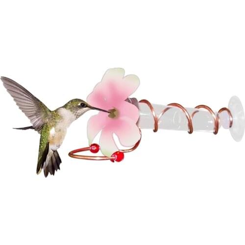 Bird Feeder Outdoor Small Wild Bird Hanging High Quality Moisture-proof and Waterproof Plastic 15cm Hummingbird Feeders