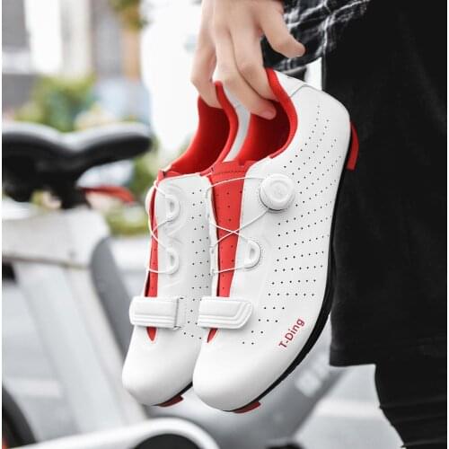 2021 New Arrival Cycling Shoes Professional Self-Locking Bicycle Flat Shoes MTB Sneakers Breathable Racing Road Bike Cleat Shoes