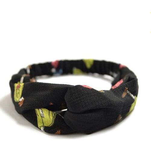 Vintage Small Head Neck Scarf Women Solid Print Bandana Hair Bands for Women Ponytail Scarf Sweet Elastic Hair Band Accessories