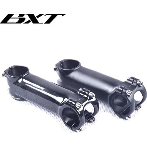 BXT aluminum alloy carbon stem 80/90/100/110/120mm bicycle parts MTB mountain or Road Bike Stem bicycle parts Accessories