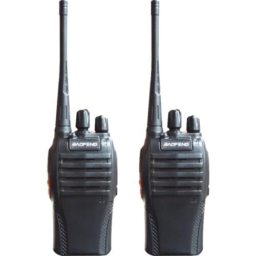 2pcs/lot Hot Sale Baofeng BF-999S Walkie Talkie UHF 400-470MHz 8W Walkie Talkie Durable Dust-proof Rain-proof Two Way Radio