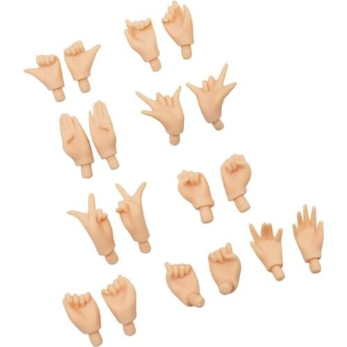 9 Pairs Normal Adjust The Dolls Joints Movable Hands Body Parts