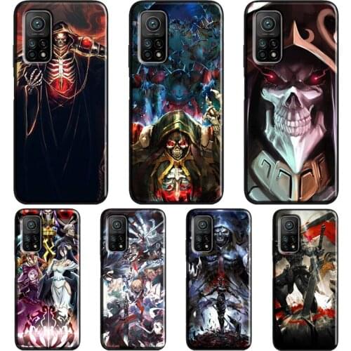 Overlord Anime poster For Xiaomi Mi 10T 9T Pro 9 10 Lite Mi 11 Lite Ultra Case For POCO X3 Pro M3 F1 F2 F3 Cover