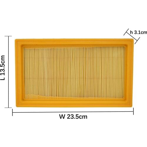 Car Air Filter for Nissan Tiida 1.6 Sylphy 1.6 / 2.0 Geniss 1.8 MARCH 1.5 LIVINA 1.6 / 1.8 NV200 1.6L 16546-ED500