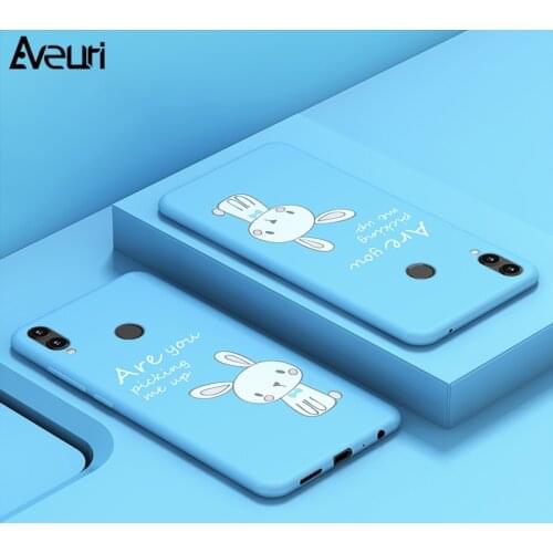 Cartoon Phone Case For Huawei P10 P20 P30 Pro Mate 10 20 Lite Nova 3 3i 2i Honor 10 9 20 Lite 8X P Smart Plus 2019 Cover Coque