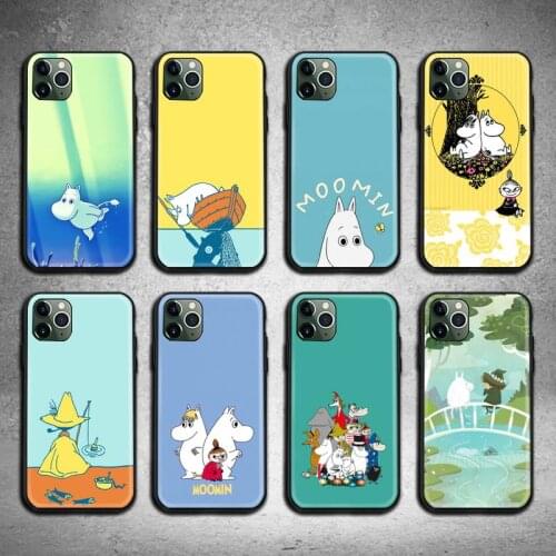 My Cartoon Hippo Little Phone Case For iphone 12 11 Pro Max Mini XS Max 8 7 6 6S Plus X 5S SE 2020 XR cover
