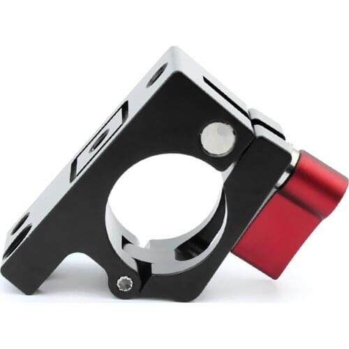 25mm Tube Rod Clamp Holder Mount Adapter for DJI Ronin M Drone MX for zhiyun/feiyu Part Monitor Bracket w 1/4 3/8 Screw Hot Shoe