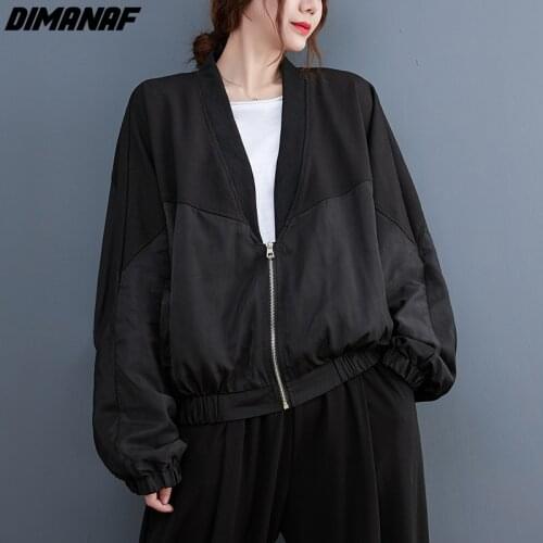 Женские черные бомберы DIMANAF China At AliExpress