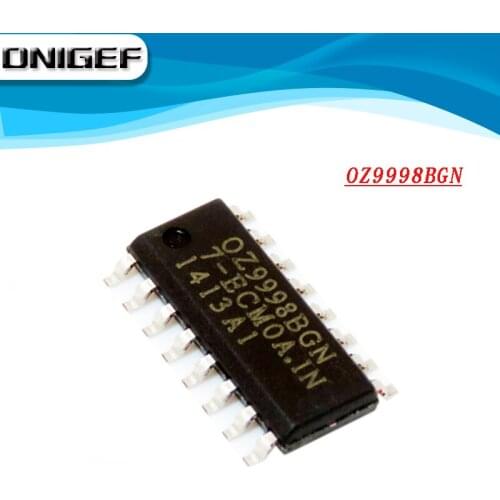 DNIGEF (1piece) 100% NEW OZ9998BGN OZ9998 SOP-16 Chipset