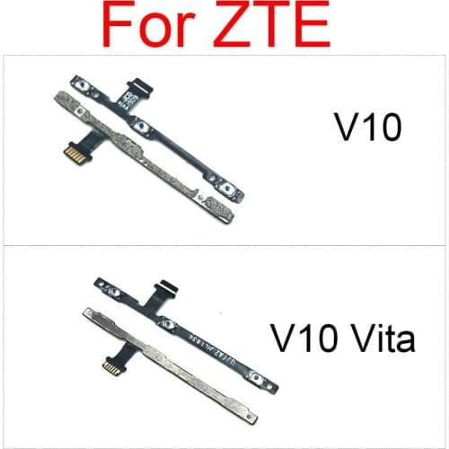 Power Volume Flex Cable For ZTE V10 V10 Vita Power ON OFF Button Side Key Flex Ribbon Repair Parts