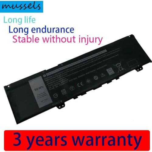 11.4V 38WH F62G0 ORIGINAL Laptop Battery For DELL Inspiron 13 5370 7370 7373 7380 7386 Vostro 5370 RPJC3 39DY5