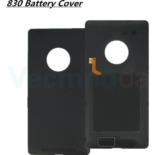 Original New For Nokia lumia 830 Housing Back Cover Battery Rear Case With Wireless Charging